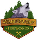 Timberwolf Firewood Company logo bundled or loose firewood